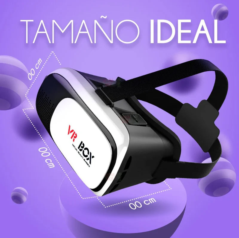 "VistaMax™: Lentes de Realidad Virtual 360° 3D" - Deus Ecom