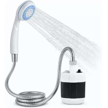 "ShowerFlow™: Regadera Portátil y Recargable"