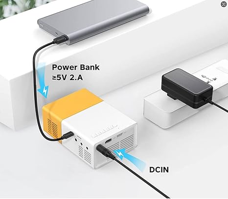 "ProyectTV™: Mini Proyector Portátil Led Hd 1080p"