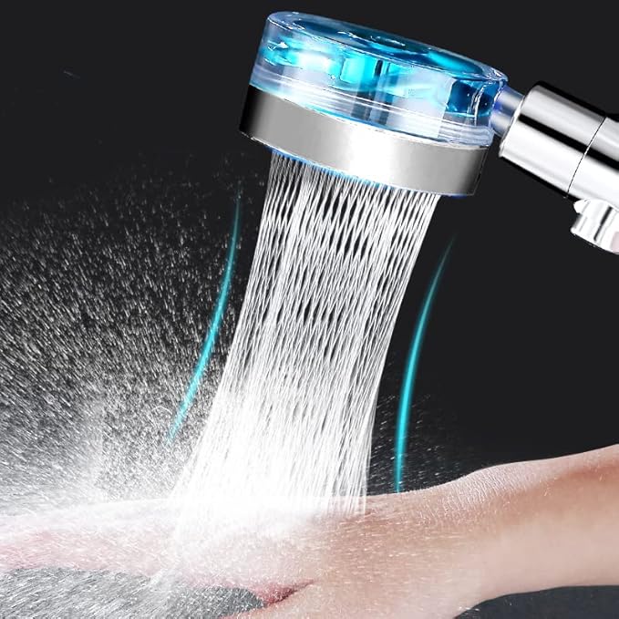 "TurboShower™: Cabezal de Ducha de Alta Presión" - Deus Ecom