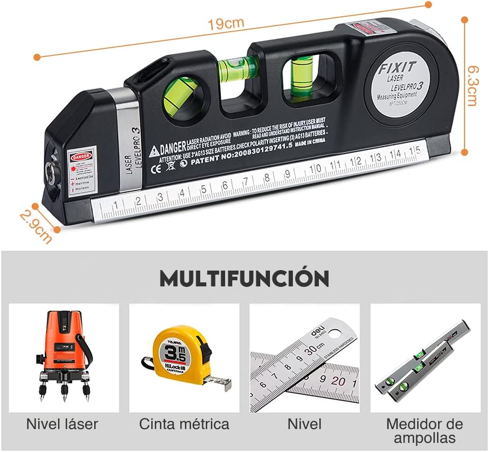 Nivelador Láser Pro: Precisión y Eficiencia en un Solo Dispositivo