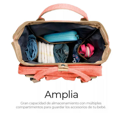 “Mochila Pañalera 3 en 1™: ¡Oferta Relámpago de la Semana!” - Deus Ecom