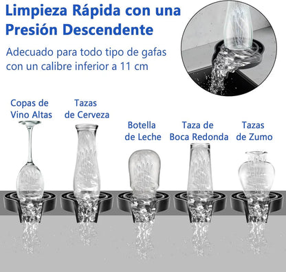 SnapClean™: Limpieza Instantánea de Copas y Vasos - Deus Ecom