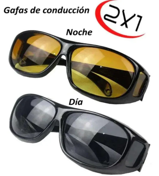 "Visión HD en Todo Momento - Gafas Nocturnas y Diurnas 2X1 🕶️✨" - Deus Ecom