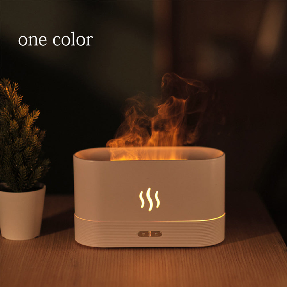 "VaporFlame™ - Humidificador con Efecto de Llama"